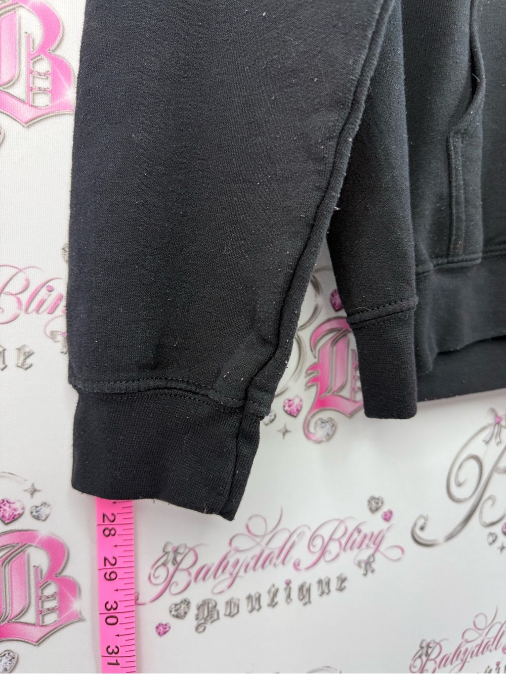 Gildan Black Hoodie with White "Be Kind To All Kinds" Text human rainbow - Picture 3 of 8